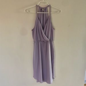 Lilac Silk Wilfred Dress